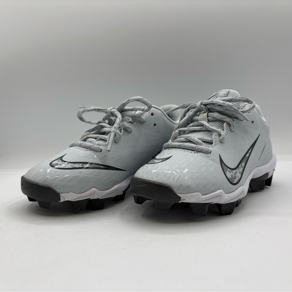 Nike Hyperdiamond 4 Keystone Big Kids White S: 13C FZ0919-002 Softball Cleats - Picture 11 of 16